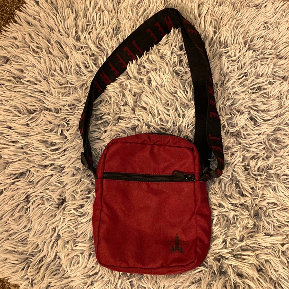 Jeffrey Star Limited Edition Valentines Maroon Side Body Bag